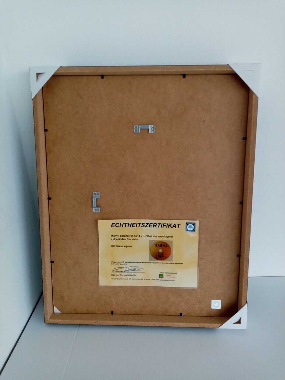 CD / Rohling Sasha signed with album as part of autograph music charts new