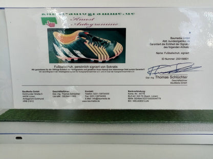 Football shoe Sokratis signed lighting Greece Arsenal Football Greece