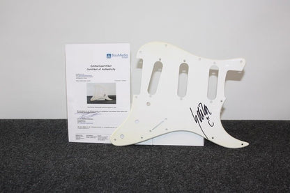 Guitar plate, Edita Abdieski signed, x factor, autograph, new, Edita Shain