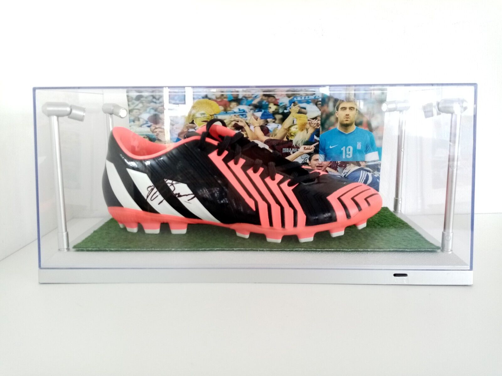 Football shoe Sokratis signed lighting Greece Arsenal Football Greece