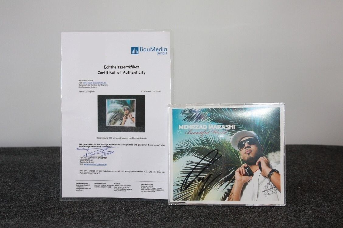 CD, Mehrzad Marashi signed, Germany is looking for the superstar, music, new, DSDS