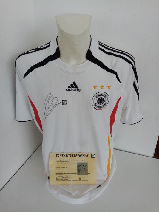 Germany jersey Christian Schulz signed DFB signature autograph adidas l