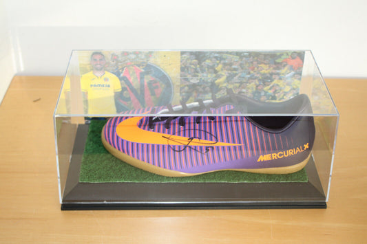 Football shoe Paco Alcacer signed Villarreal Spain La Liga Football Nike NEW