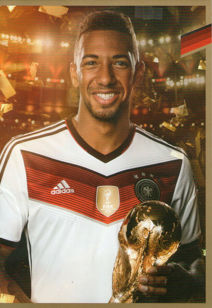 Limited, limited edition DFB autograph card! Jerome Boateng !! Rare !!, gold