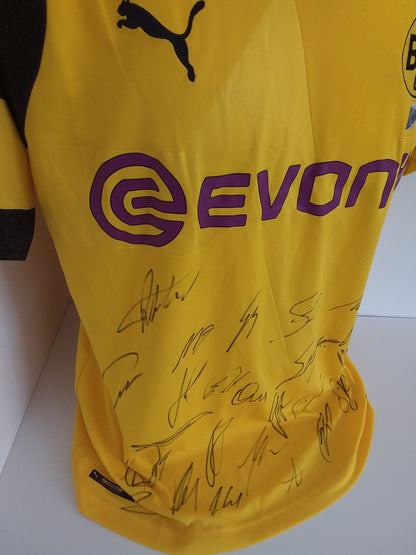 BVB Trikot 2018/2019 team signed Borussia Dortmund Autogram Coa Puma L