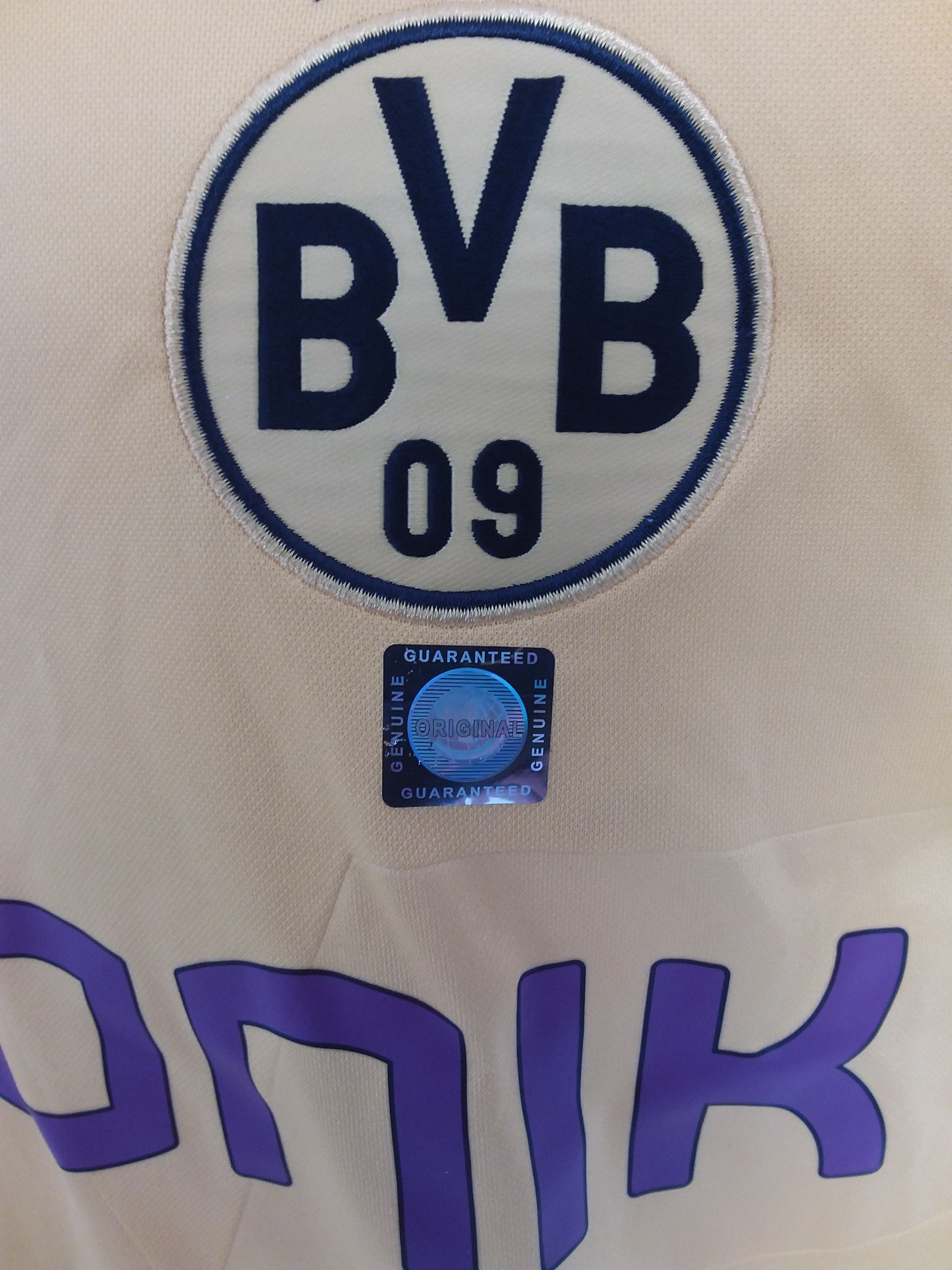 BVB Trikot 2018/2019 team signed Borussia Dortmund Autogram Coa Puma L