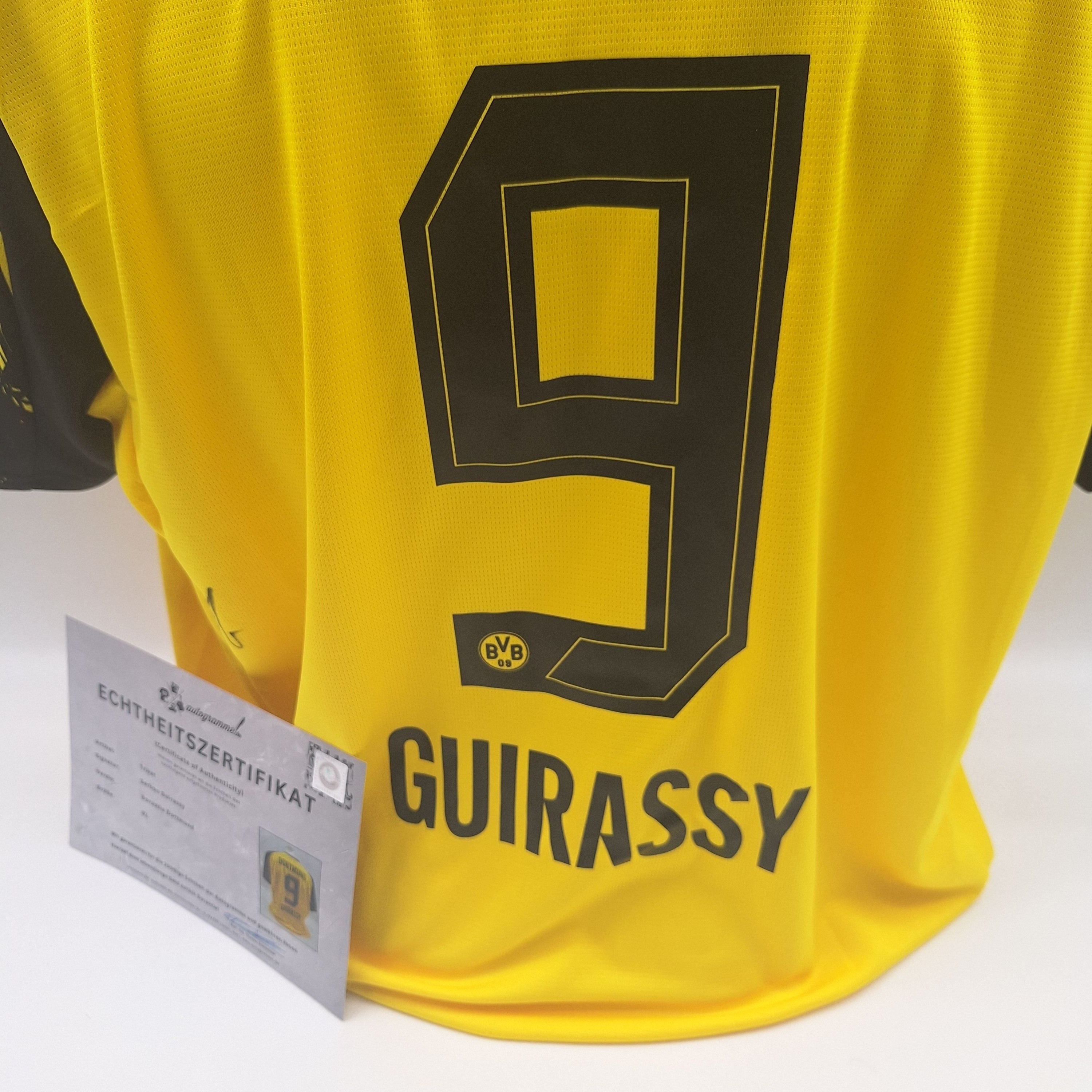 Borussia Dortmund Trikot Serhou Guirassy signiert BVB Puma XL
