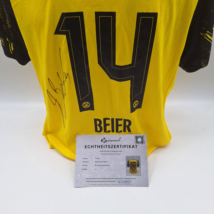 Borussia Dortmund Trikot Maximilian Beier signiert BVB neu Puma L