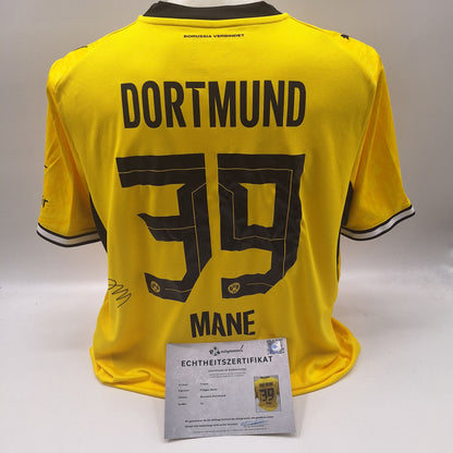 Borussia Dortmund Trikot Filippo Mané signiert BVB Puma XL