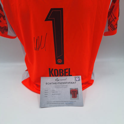 Borussia Dortmund Saison 25/26 TW Trikot Gregor Kobel signiert BVB Puma L