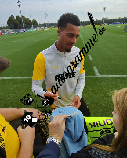 DFB Trikot Felix Nmecha signiert Autogramm Adidas COA M