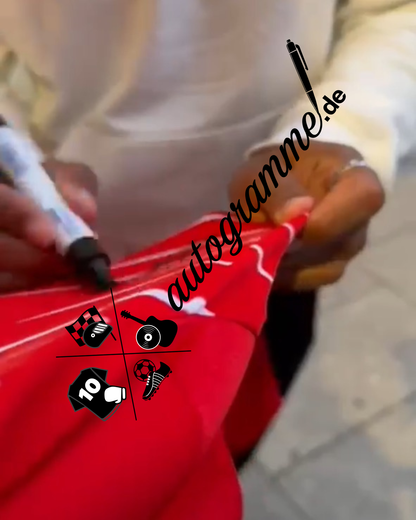 Bayern München Trikot Serge Gnabry signiert Autogramm Adidas COA neu M