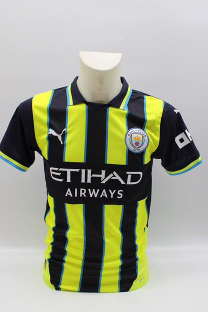Manchester City Trikot Nathan Aké signiert Autogramm zertifiziert XS