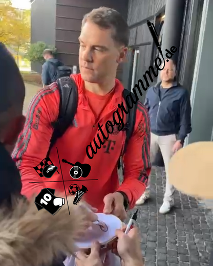 Bayern München Trikot Manuel Neuer signiert Autogramm Adidas COA M