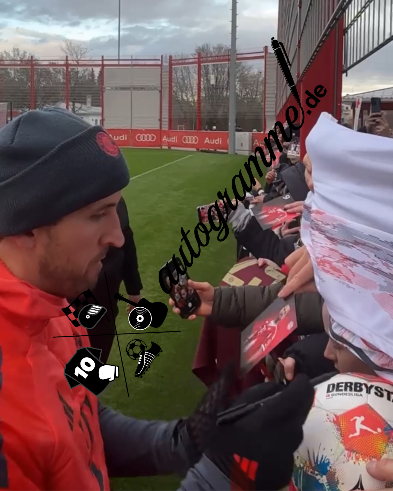 Bayern München Trikot Harry Kane signiert Autogramm Adidas COA L