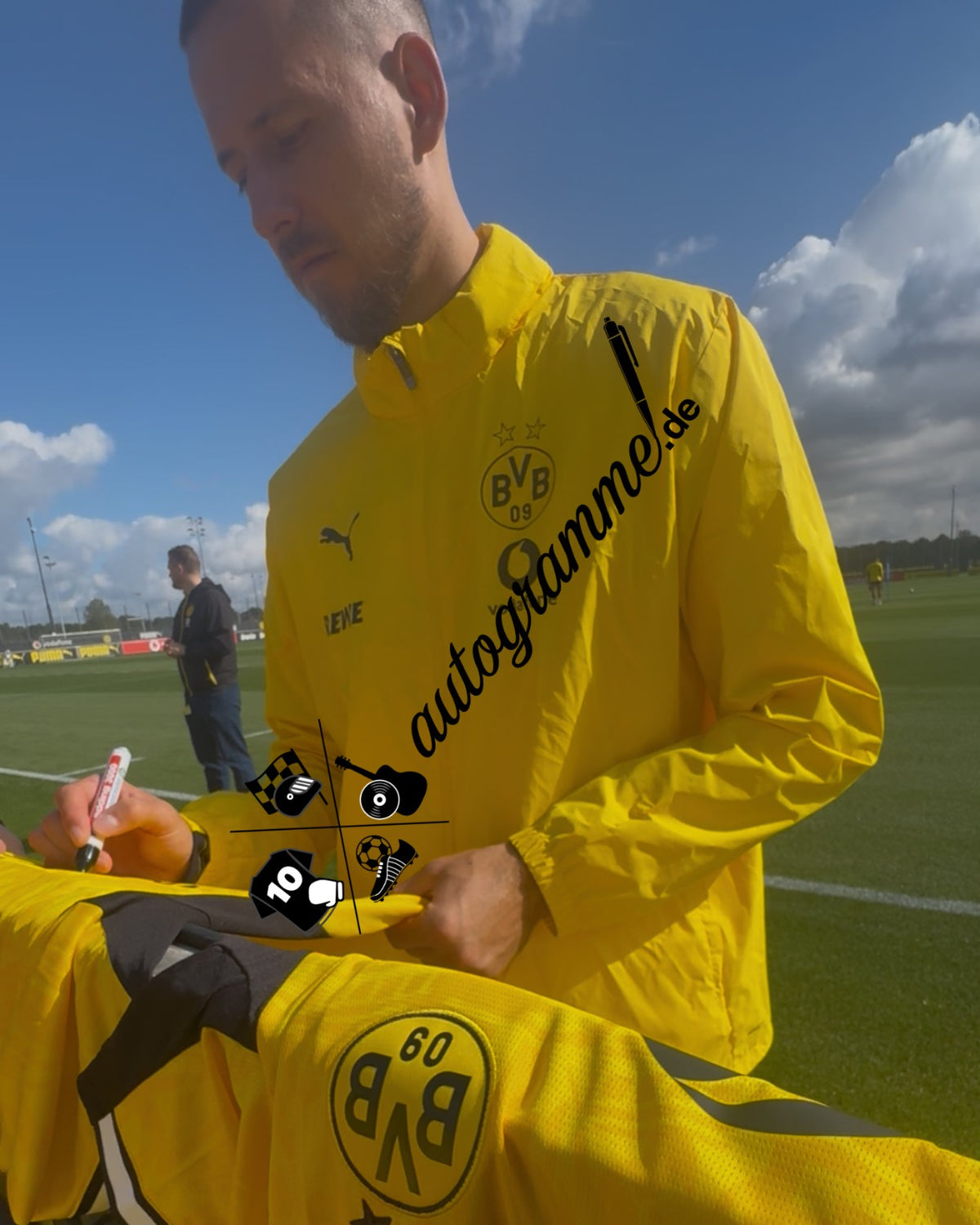 Borussia Dortmund Trikot Waldemar Anton signiert Autogramm zertifiziert XL