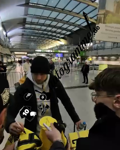 Borussia Dortmund jersey Waldemar Anton signed BVB autograph Puma XL