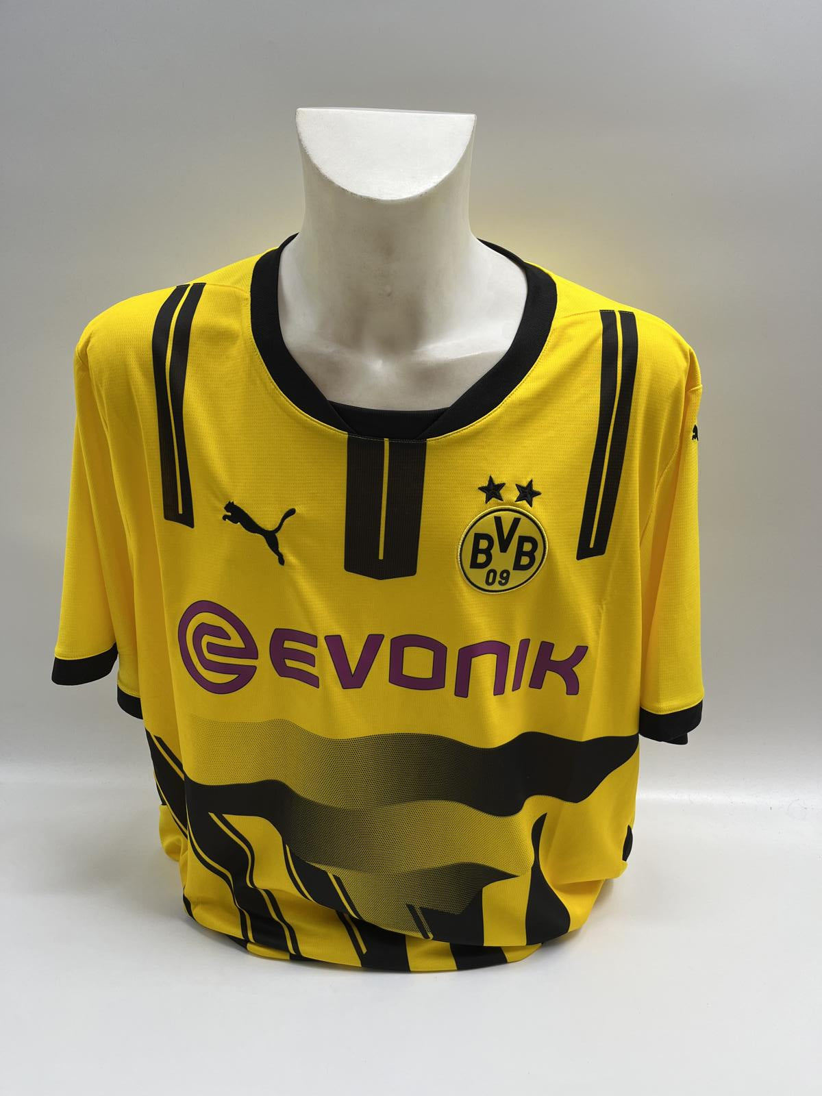 Borussia Dortmund jersey Felix Nmecha signed BVB autograph Puma 3XL