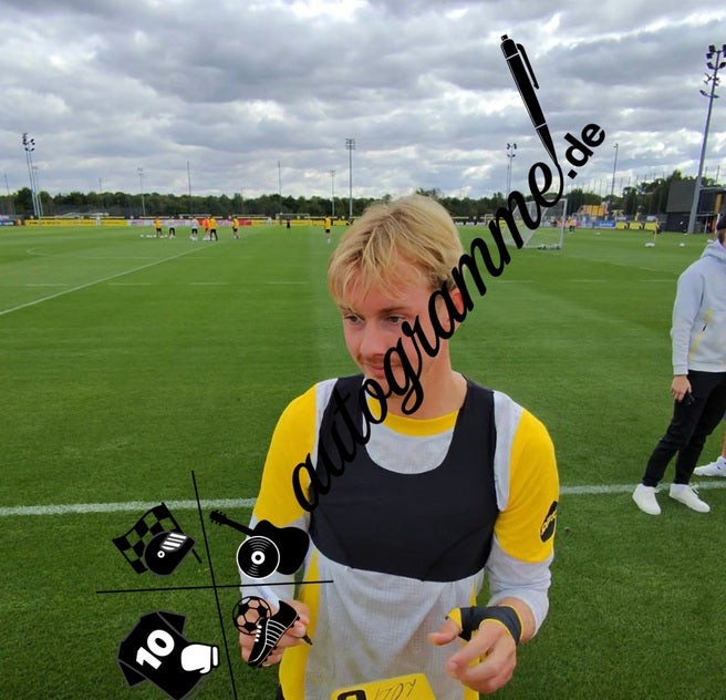 Borussia Dortmund Sondertrikot Julian Brandt signiert Autogramm Puma BVB XL