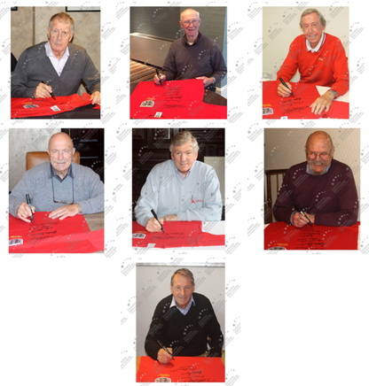 England replica jersey World Cup 1966 9x signed autograph football coa wembley l / xl