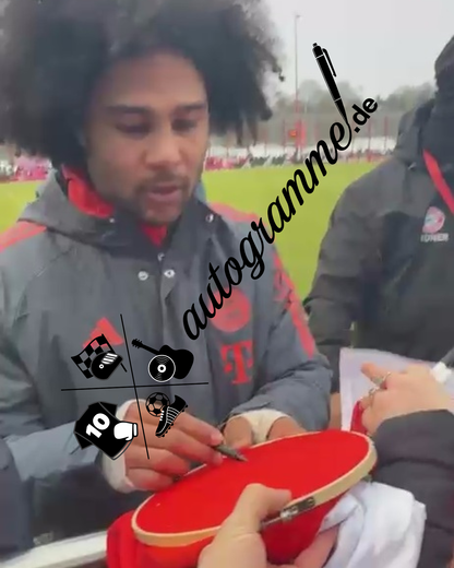 Bayern München Authentic-Trikot Serge Gnabry signiert Autogramm Adidas COA XL