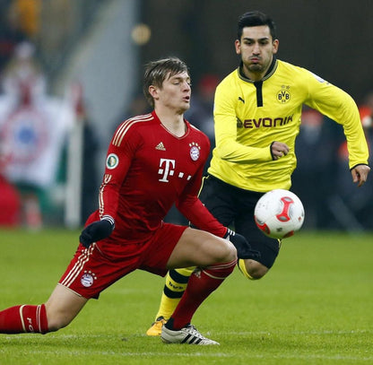 Matchworn Dortmund Trikot getragen von Ilkay Gündogan 27.02.2013 FCB-BVB