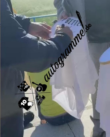 Real Madrid Trikot Eden Hazard signiert Autogramm Adidas COA XL