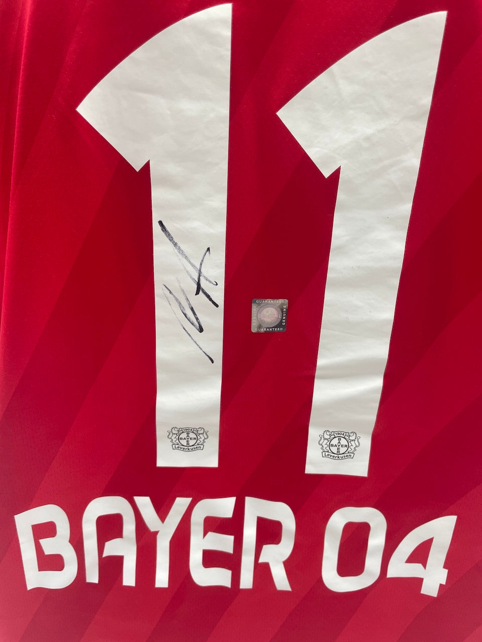 Bayer Leverkusen Trikot Nadiem Amiri signiert Autogramm Bundesliga Neu 5XL