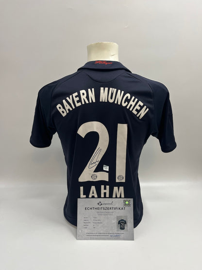 Bayern Munich jersey Philipp Lahm signed autograph Adidas 164