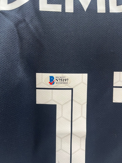 France jersey Ousmane Dembele signed Nike autographs XL