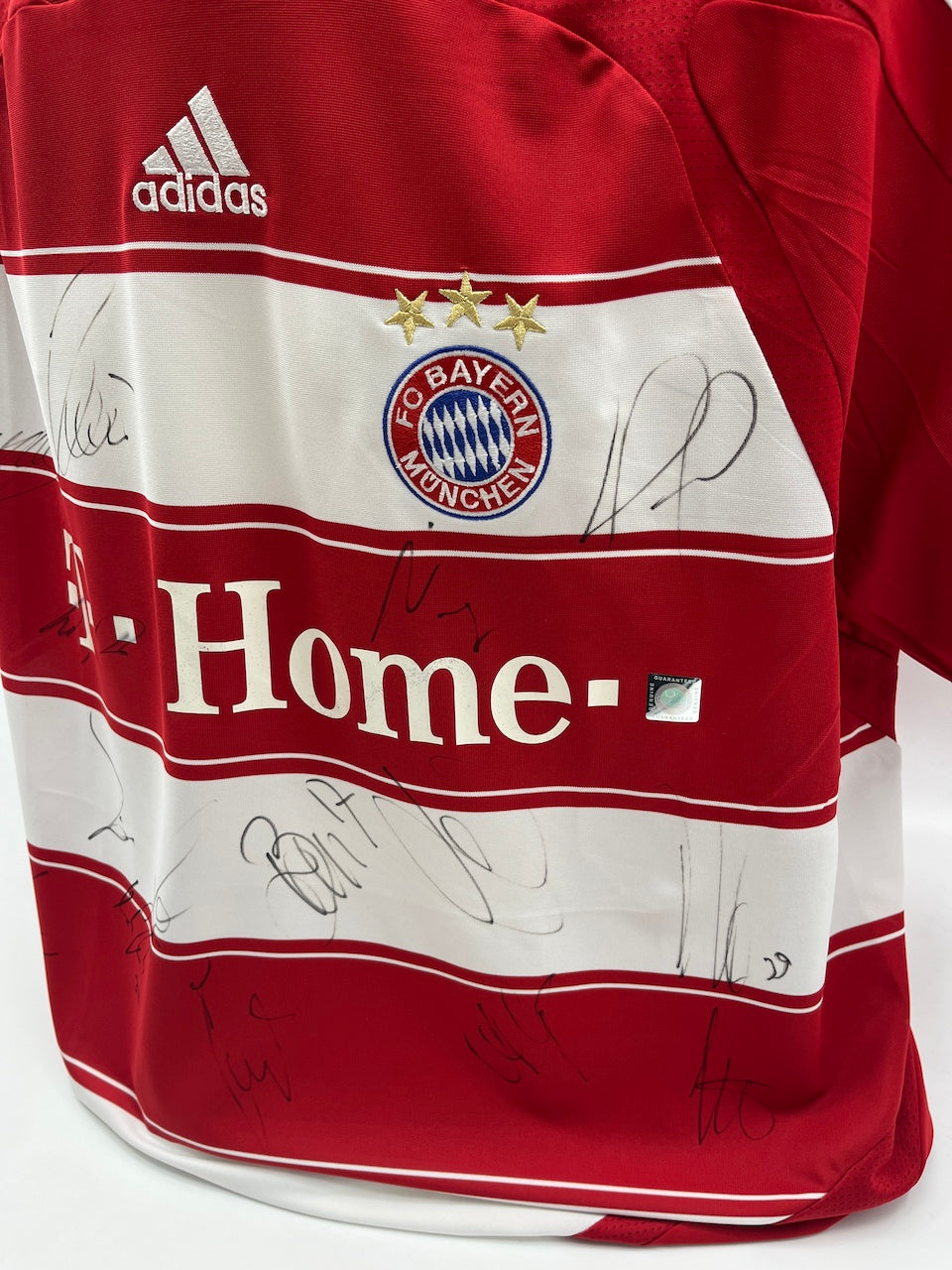 Bayern München Trikot 2008/2009 Teamsigniert Autogramm COA Adidas XL