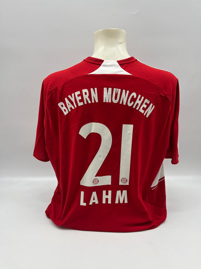 Bayern Munich jersey 2008/2009, team signed, autographed, COA, Adidas XL