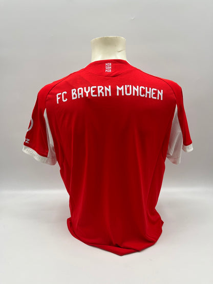 Bayern Munich jersey Manuel Neuer signed autograph Adidas COA L