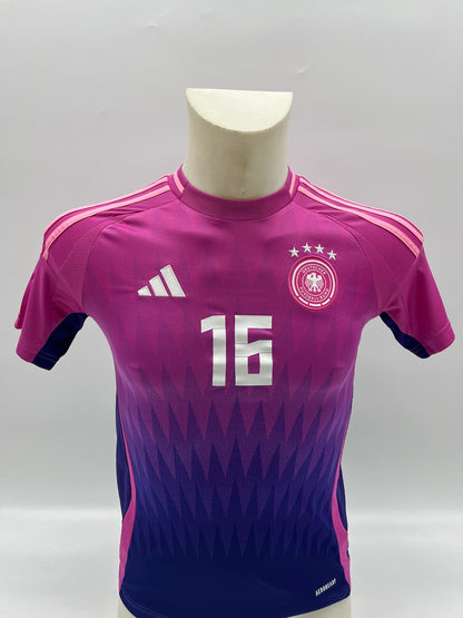 DFB jersey Aleksandar Pavlovic signed Adidas COA Germany Autograph 152