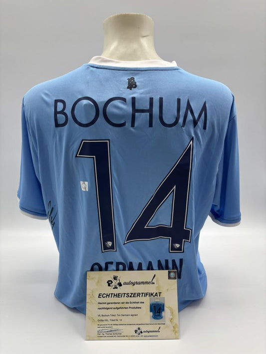 VfL Bochum Trikot Tim Oermann signed Bundesliga Mizuno Coa XXL