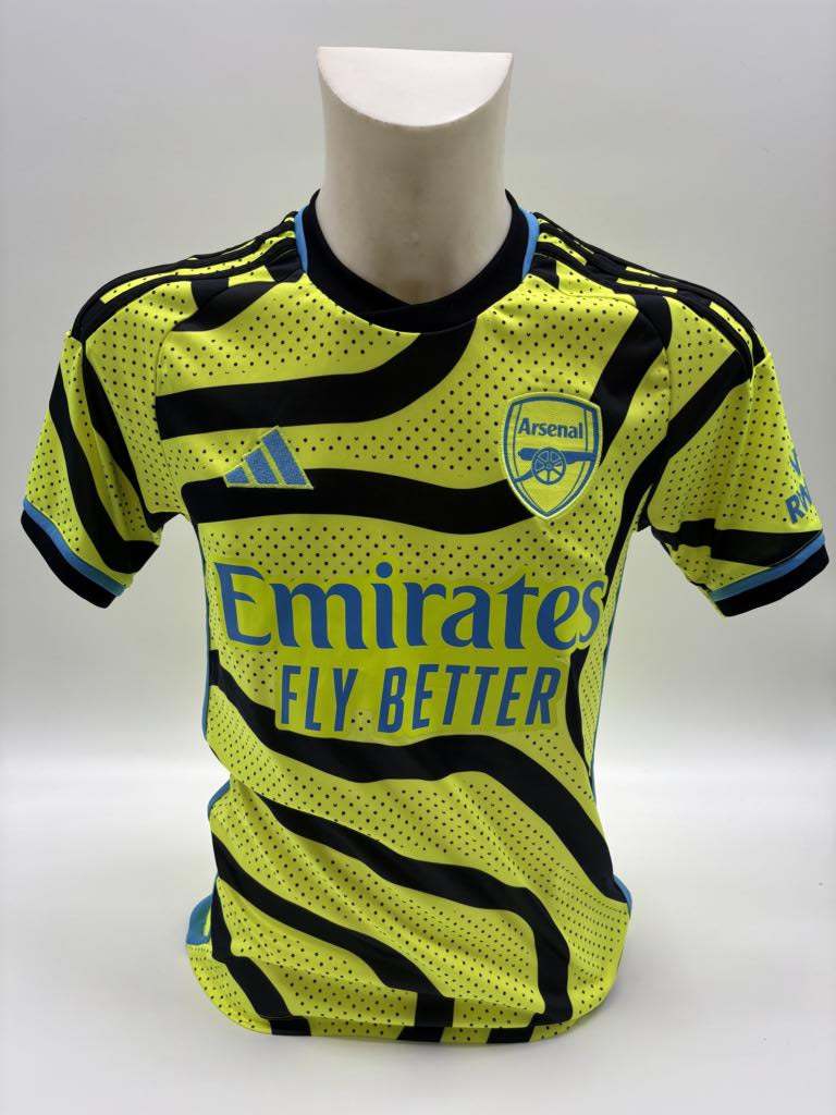 FC Arsenal Trikot Bukayo Saka signiert Adidas COA Fußball XS