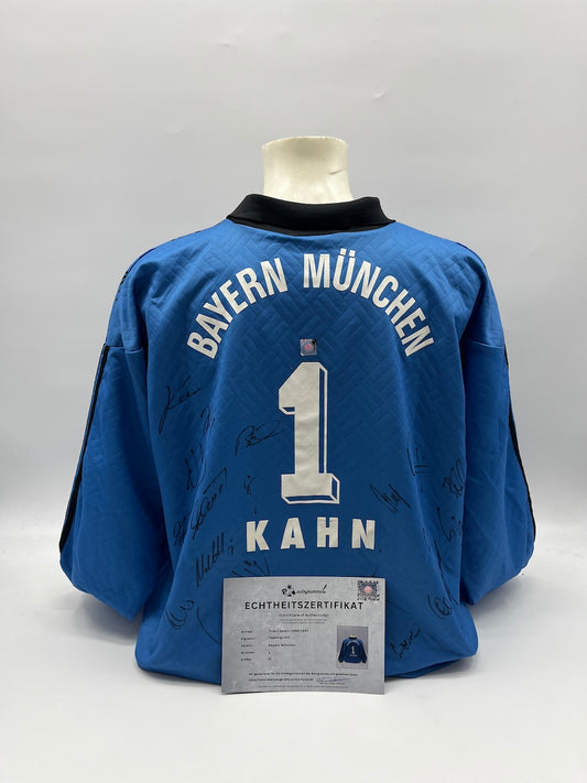 Bayern München Trikot 1996/1997 Teamsigniert Autogramm Adidas XL