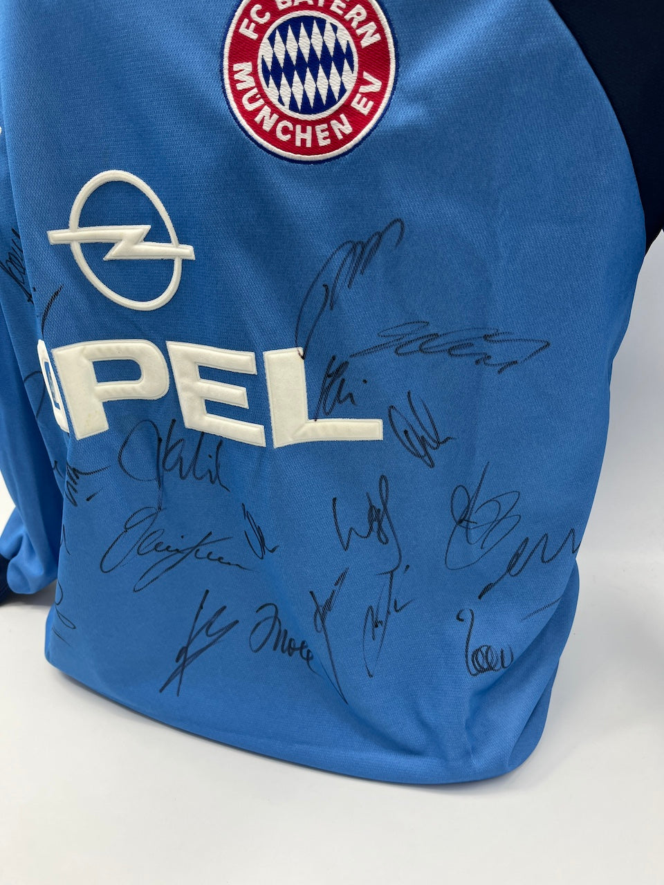 Bayern München Trikot 2000/2001 Teamsigniert Autogramm Adidas L