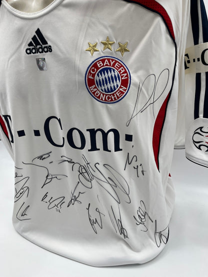 Bayern München Trikot 2006/2007 Teamsigniert Autogramm Adidas XL