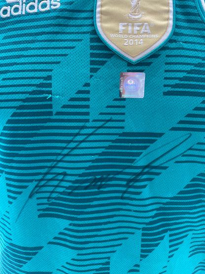 DFB jersey Ansgar Knauff signed Adidas Coa Germany 176