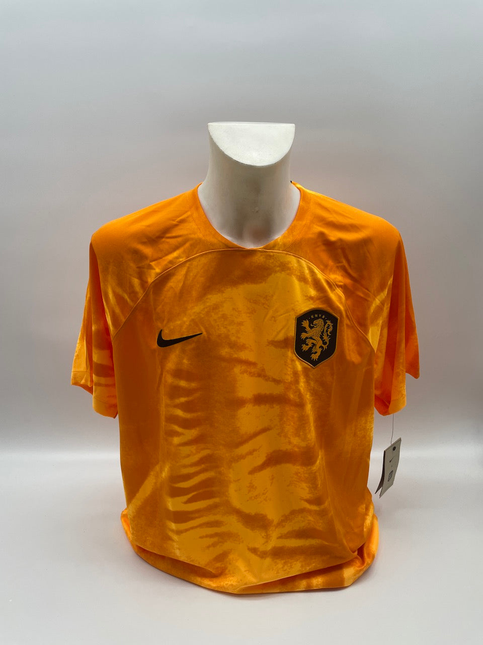 Netherlands jersey World Cup 2022 team signed holland autograph signature nike xl