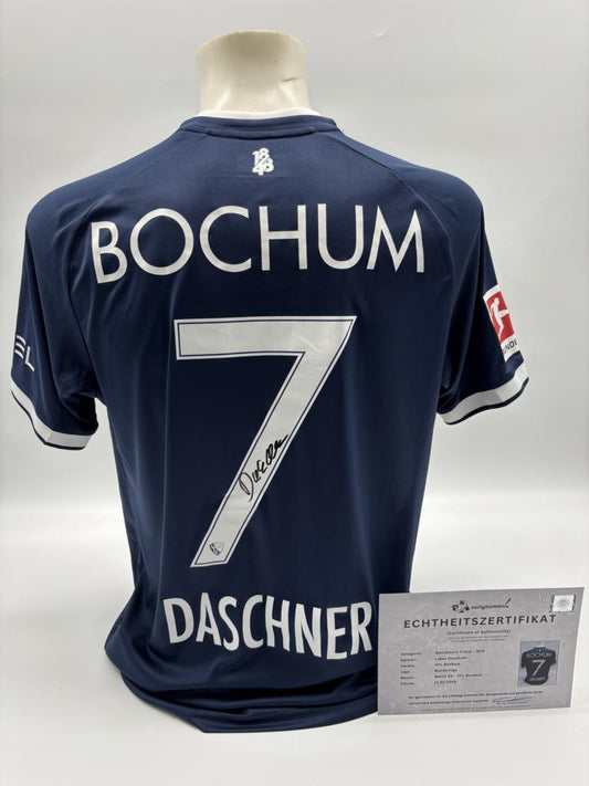 Matchworn VfL Bochum Trikot getragen & signiert von Lukas Daschner Mainz-Bochum