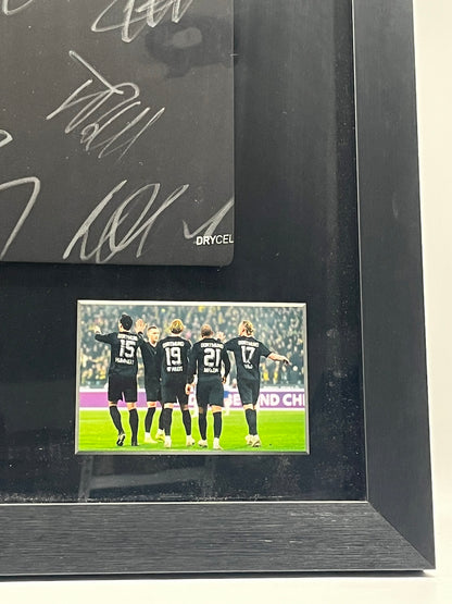 Borussia Dortmund special edition jersey 2022/2023, team signed, Puma BVB frame