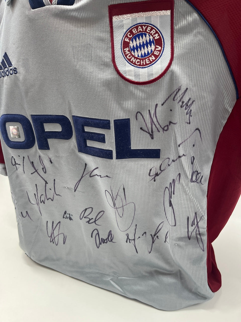 Bayern München Trikot 1998/1999/2000 Teamsigniert Autogramm Adidas XL