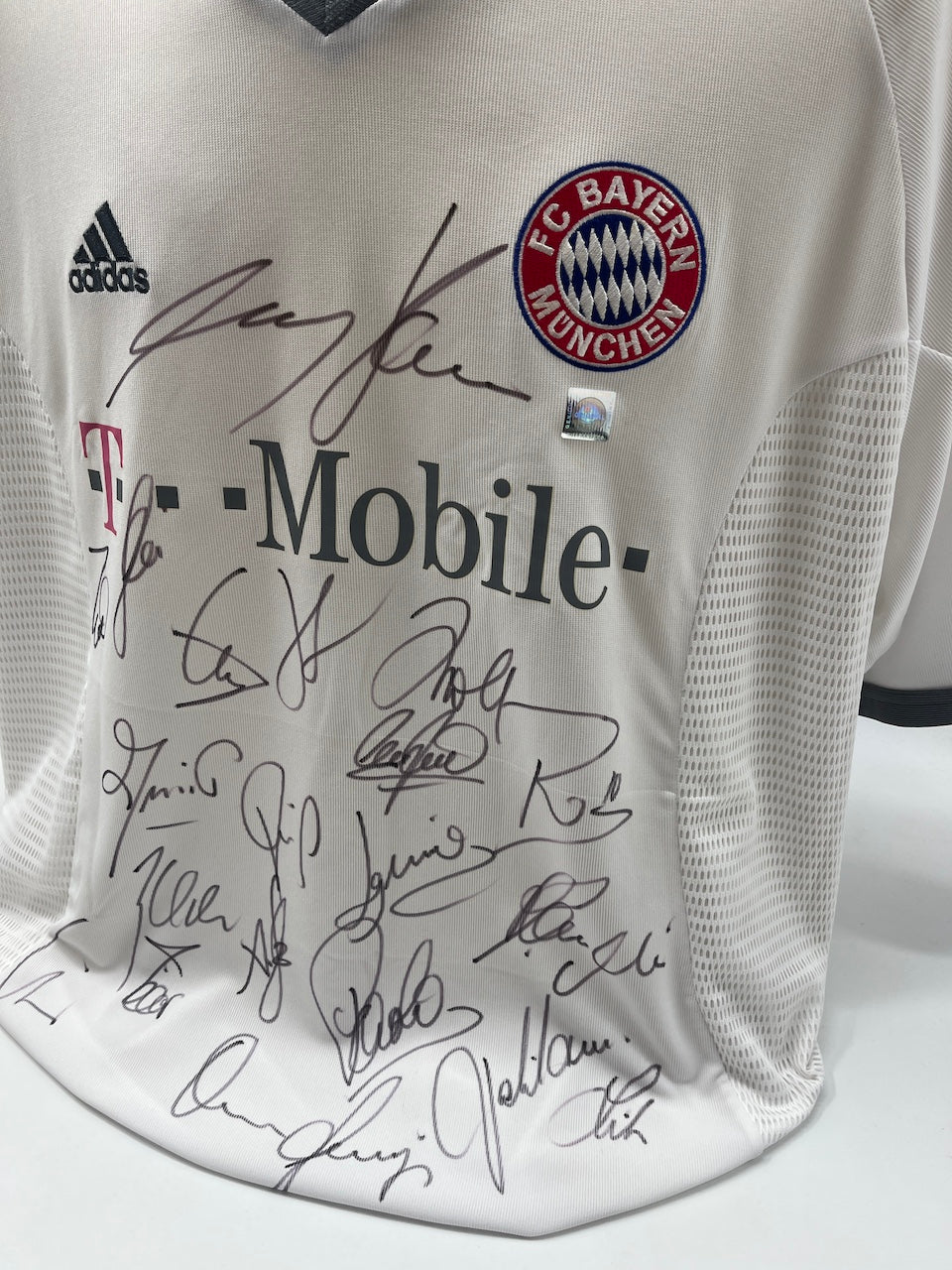 Bayern München Trikot 2002/2003/2004 Teamsigniert Autogramm Adidas 2XL