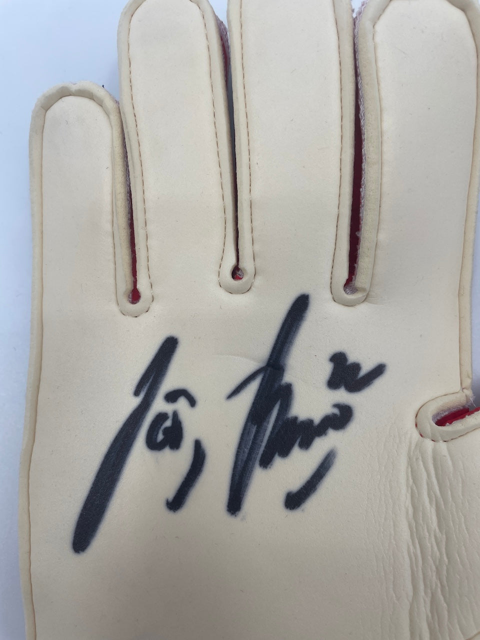 Goalkeeper gloves Hans Jörg Butt signed autograph Adidas New