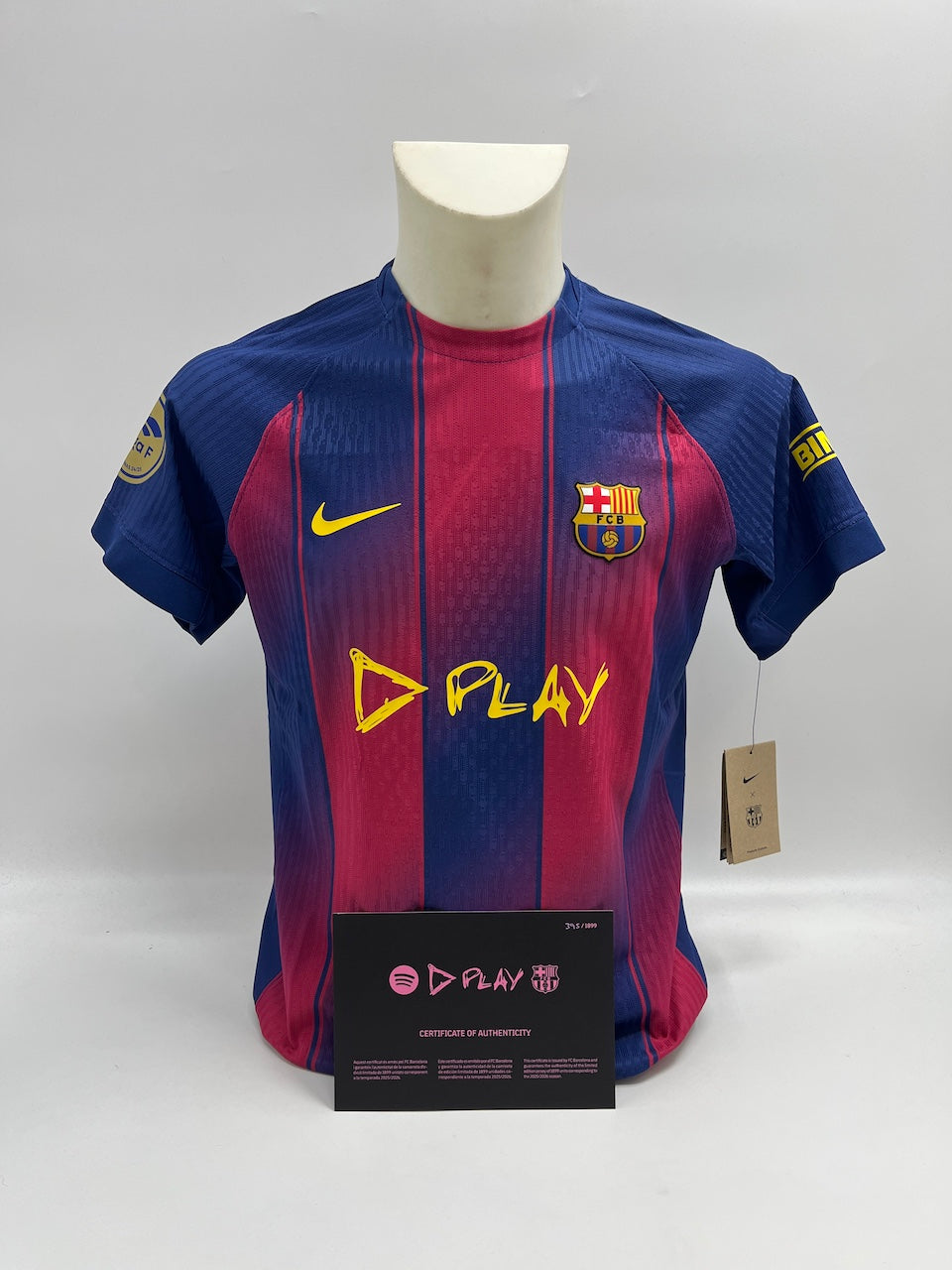 Limited Barcelona x Play jersey Ed Sheeran M 395/1899