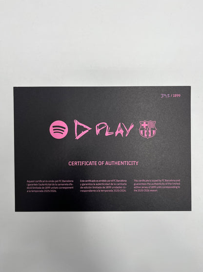 Limited Barcelona x Play jersey Ed Sheeran M 395/1899