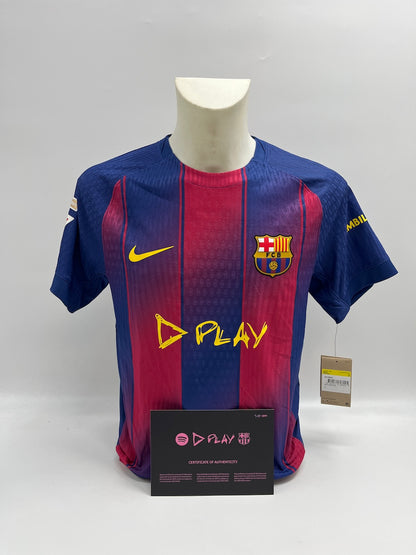 Limited edition Barcelona x Play Ed Sheeran jersey, size S 318/1899