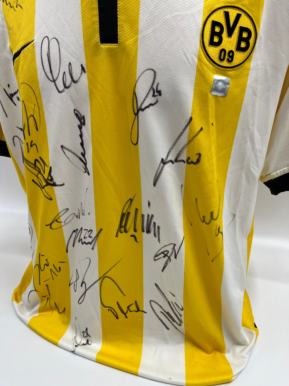 BVB jersey 2006/2007 team signed Borussia Dortmund COA Nike L